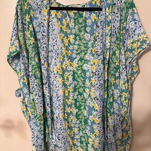 Loft Floral Kimono Top